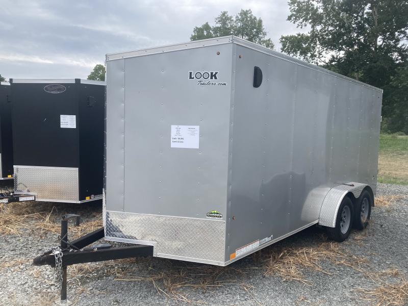 2021 Look Trailers 7x16' Cargo / Enclosed Trailer Curren RV in Elmira