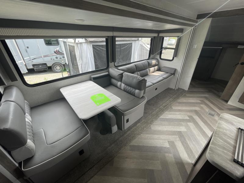 2021 Forest River M 36vbds Travel Trailer Sliding Glass Door Bunks Versa Lounge Fireplace Power Awning Large Residential Fridge One Owner Curren Rv In 2021 Forest River M 36vbds Travel, Camper With Sliding Glass Door
