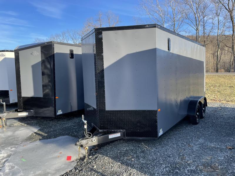 2022 ROCK SOLID 7X16 7k Cargo / Enclosed Trailer 7 Ft Interior Height
