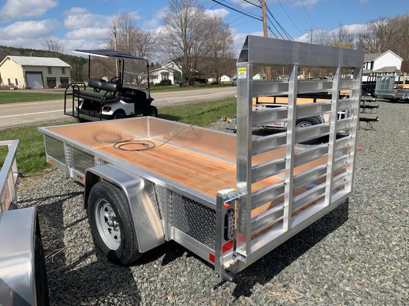 2020 SPORT HAVEN 5x10 Aluminum Utility Trailer with Diamond Plate Sides