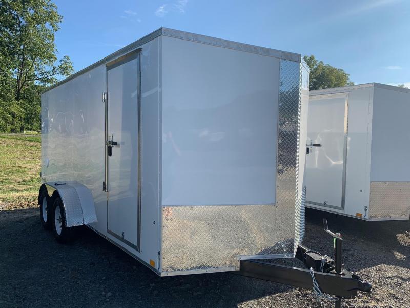 2022 LOOK Element SE 7x16 7k Cargo / Enclosed Trailer - Barn Door - Contractor Grade - 16" OC Floor & Wall Frame - Bar Lock Side Door - Screwless Exterior - EWLC7X16TE2SE 2022 LOOK Element SE 7x16 7k Cargo / Enclosed Trailer - Barn Door - Contractor Grade - 16" OC Floor & Wall Frame - Bar Lock Side Door - Screwless Exterior - EWLC7X16TE2SE
