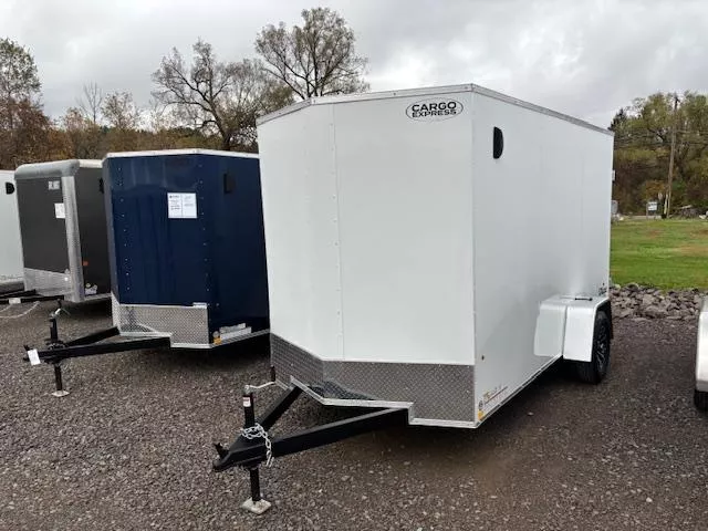 2026 Cargo Express 6X12 3K * REAR DOUBLE DOOR * 6.5FT INTERIOR * KE-DX7212--030 EX DLX Cargo / Enclosed Trailer