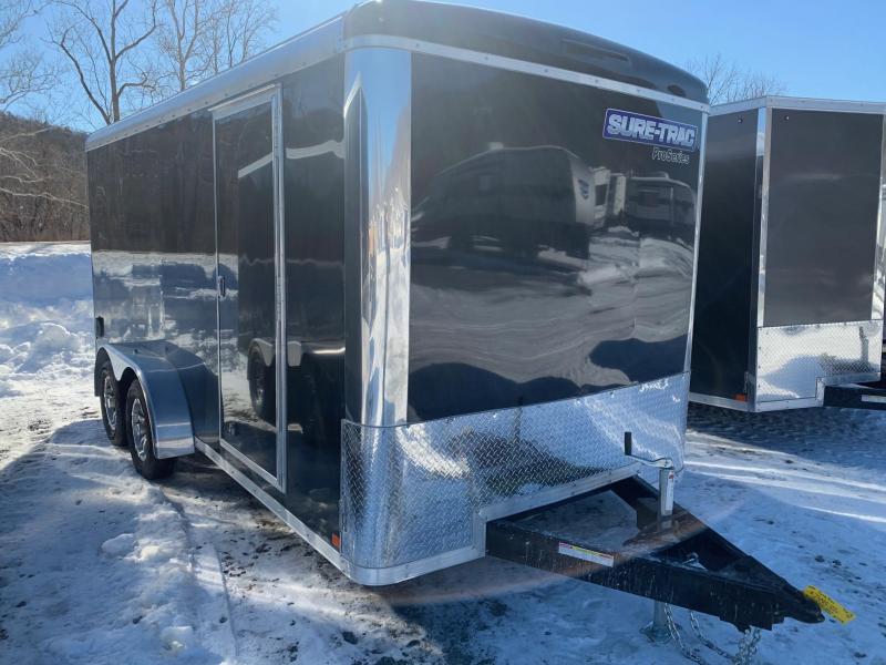 2021 SURETRAC 7X16 7K PRO SERIES ROUND TOP Cargo / Enclosed Trailer