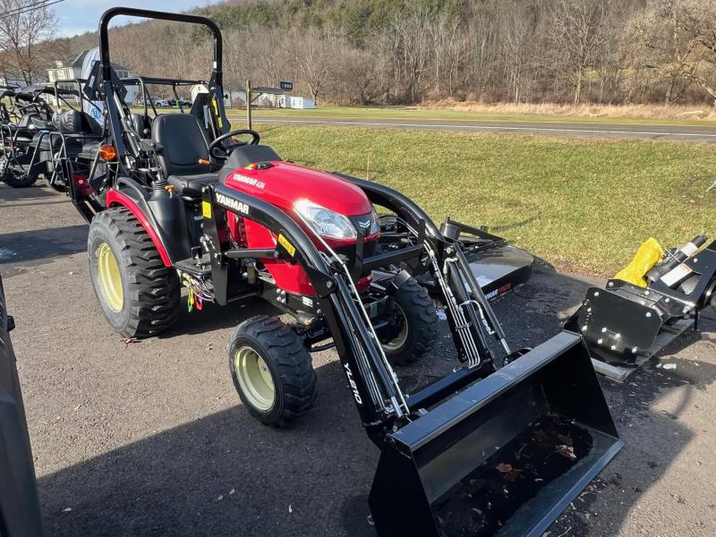 YANMAR SA424 Tractor with Loader and Backhoe 1200 lb Loader Lift 24