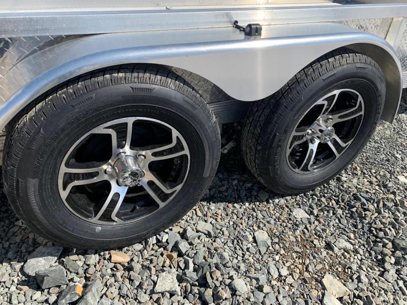 2021 SPORT HAVEN 7x16 Deluxe Aluminum Utility Trailer Aluminum Deck