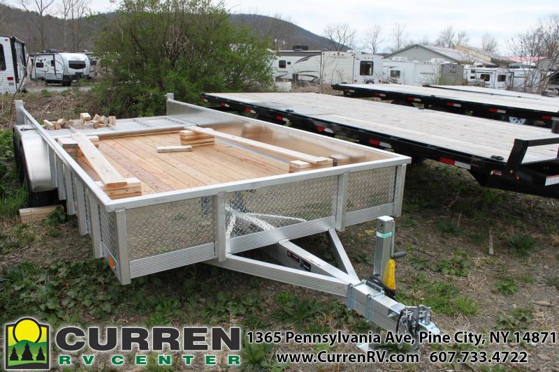 2020 SPORT HAVEN 7x16 7k Aluminum Utility Trailer with Diamond Plate Sides- AUT716TS 2020 SPORT HAVEN 7x16 7k Aluminum Utility Trailer with Diamond Plate Sides- AUT716TS