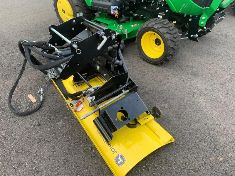 2019 JOHN DEERE 1023 E with MOWER & SNOW PLOW Tractor Very Low Hours Like New Curren RV in
