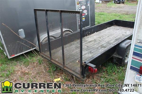2006 Car Mate Trailers CAR MATE 5 X 14 STEEL SIDE Utility Trailer Curren RV In Elmira NY