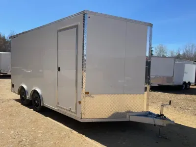 2025 Stealth 8.5x16 Aluminum 7K Enclosed Cargo/UTV Trailer w/Spoiler & Extra Height