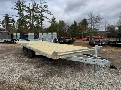 2027 CargoPro 101x20 Aluminum 10K Deckover Lobster Trap/Hay Trailer w/D-Rings