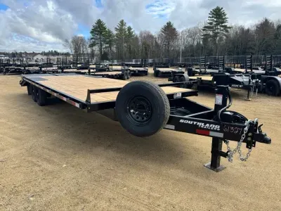 2027 Southland 8.5x20+5 Deckover 15K Equipment Trailer w/Full Width Ramps