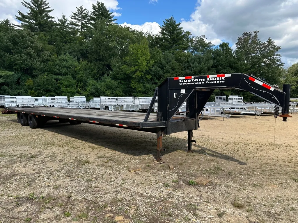used Equipment / Flatbed Trailers Custom Built Gooseneck Trailers  for sale, in Loudon, NH image-0