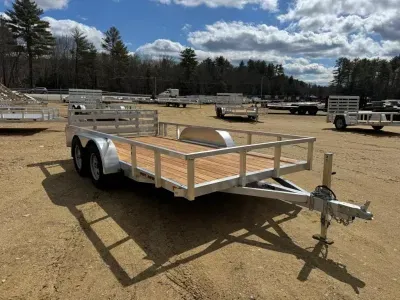 2026 Sport Haven 7x14 Aluminum 7K Landscape Trailer w/Removable Side Load Ramps