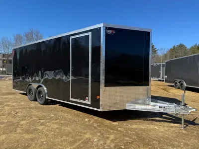 2026 DuraBull 8.5x20 Aluminum Enclosed 7K Cargo Trailer w/Extended Tongue & Ramp Door