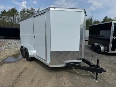 2026 Covered Wagon 7x14 Enclosed 7K Cargo Trailer w/Rear Ramp Door