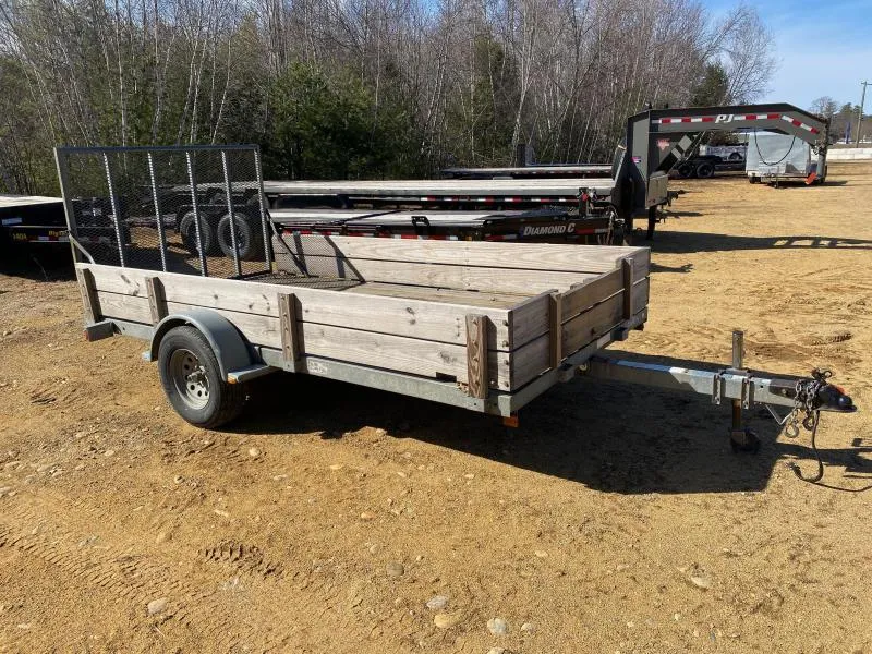 2002 Load Rite 6x10 3K Galvanized Tube Top Utility Trailer