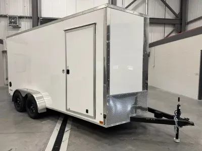 2027 ITI Cargo 7x16 Enclosed 7K Cargo Trailer w/7' Interior, PolyCore & Ramp Door