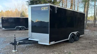 2027 Covered Wagon 8.5x16 Enclosed 10K Cargo Trailer w/PolyCore & Extra Height