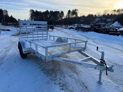 2027 CargoPro 6x10 Aluminum 3K Utility Trailer w/Fold Flat Ramp
