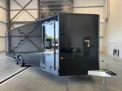 2027 Stealth 8.5x24 Aluminum 10K Enclosed Cargo Trailer w/Alum Wheels, PolyCore, & Cargo Package