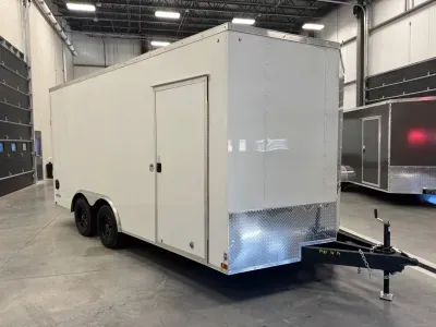 2027 ITI Cargo 8.5x16 Enclosed 7K Cargo Trailer w/7' Interior, PolyCore & Rear Ramp Door