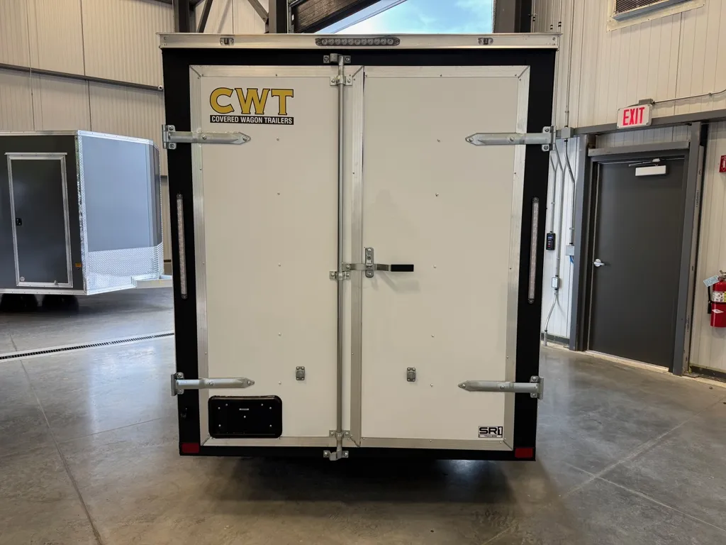2027 Covered Wagon 6x10 Enclosed 3K Cargo Trailer w/ PolyCore & Rear ...