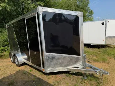 2026 Ideal Cargo 7x14 Galvanized Frame 7K Enclosed Trailer w/Extra Height & E-Trac