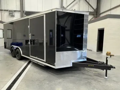 2027 Covered Wagon 8.5x20 Enclosed 10K Cargo Trailer w/PolyCore & Rear Barn Doors
