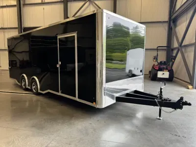 2027 ITI Cargo 8.5x24 Enclosed 10K Car Hauler w/Cabinets, Coin Floor & 110V Power