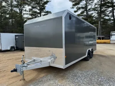 2026 Stealth 8.5x20 Aluminum 10K Ultimate Landscape Enclosed Cargo Trailer w/PolyCore & Ramp Door