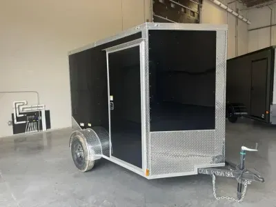2026 Panther Cargo 6x8 Enclosed 3K Cargo Trailer w/Rear Ramp Door