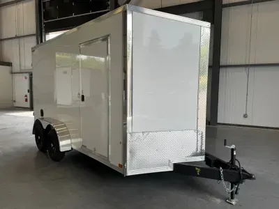 2027 ITI Cargo 7x14 Enclosed 7K Cargo Trailer w/7' Interior & Barn Doors