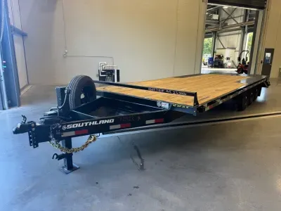 2027 Southland 8.5x20+5 Deckover 21K Equipment Trailer w/Full Width Ramps