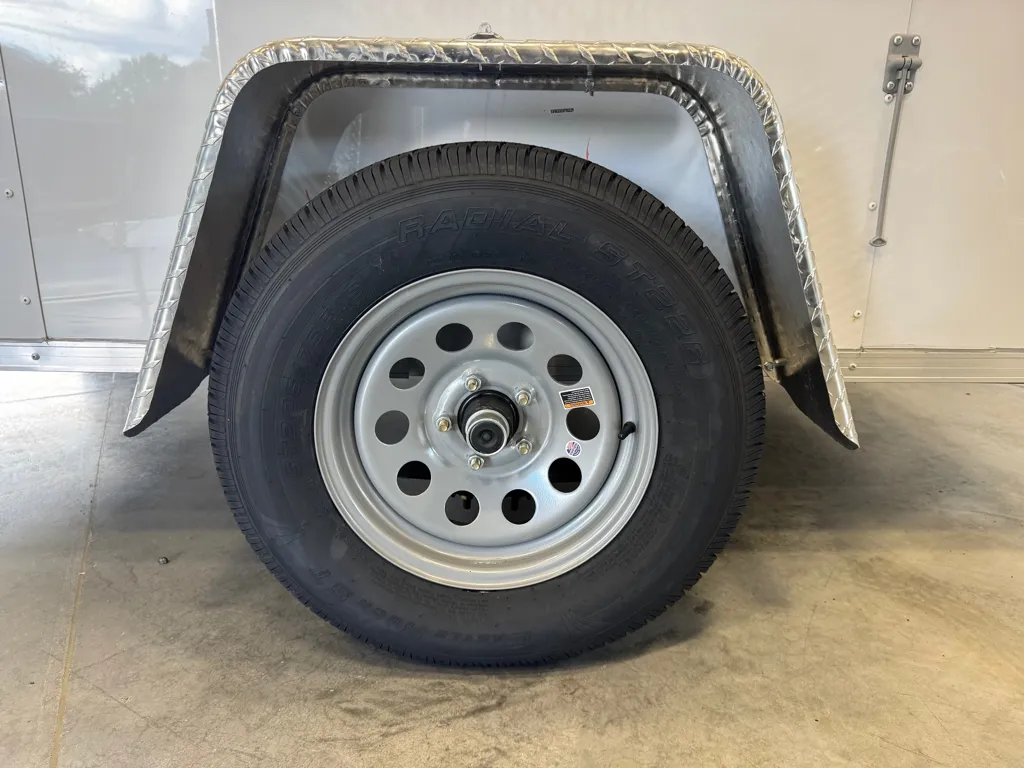 2027 Covered Wagon 6x10 Enclosed 3K Cargo Trailer w/ PolyCore & Rear ...