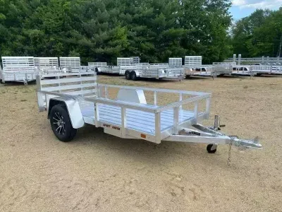 2026 Sport Haven 5x10 3K Aluminum Utility w/Bi-Fold Rear Ramp