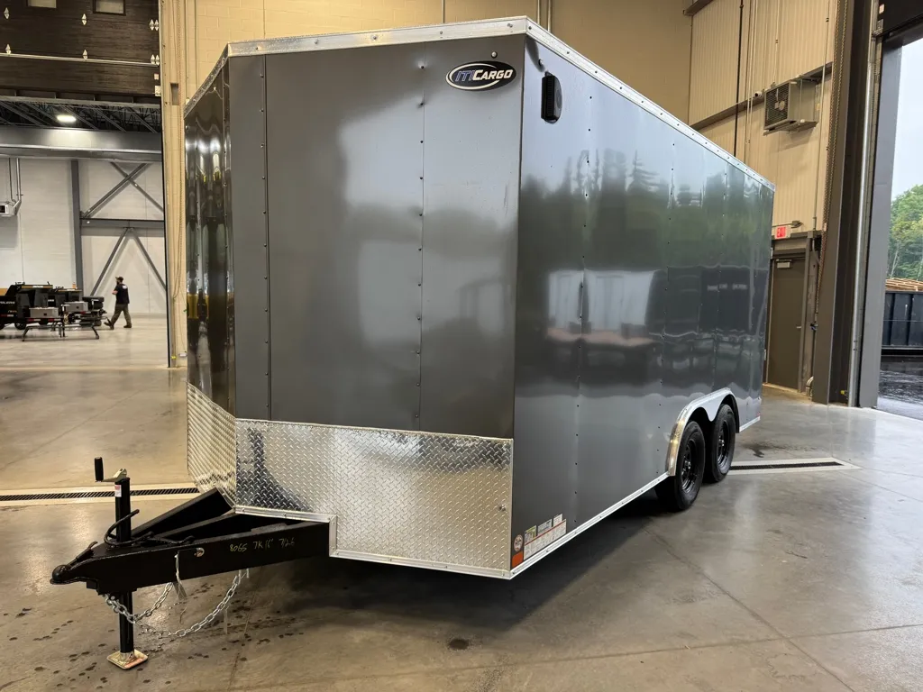 2027 ITI Cargo 8.5x16 Enclosed 7K Cargo Trailer w/7' Interior & Rear ...