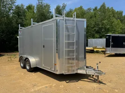 2023 DuraBull 7x14 Aluminum 7K Enclosed Cargo Trailer w/Contractor Package