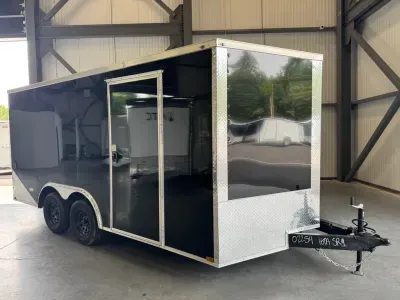 2027 Panther Cargo 8.5x16 Enclosed 7K Cargo Trailer w/Rear Ramp Door