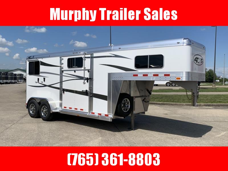 2023 4-Star Trailers 2 Horse Warmblood Gooseneck Horse Trailer 2023 4-Star Trailers 2 Horse Warmblood Gooseneck Horse Trailer