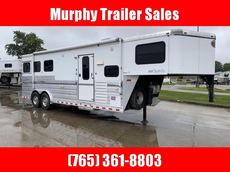 2009 Sundowner Trailers 3 Horse Living Quarters Horse Trailer 2009 Sundowner Trailers 3 Horse Living Quarters Horse Trailer