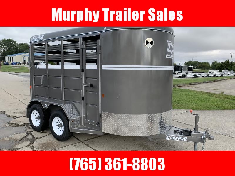 2022 CornPro Trailers 6'x12' 2 horse Stock / Stock Combo Trailer 2022 CornPro Trailers 6'x12' 2 horse Stock / Stock Combo Trailer