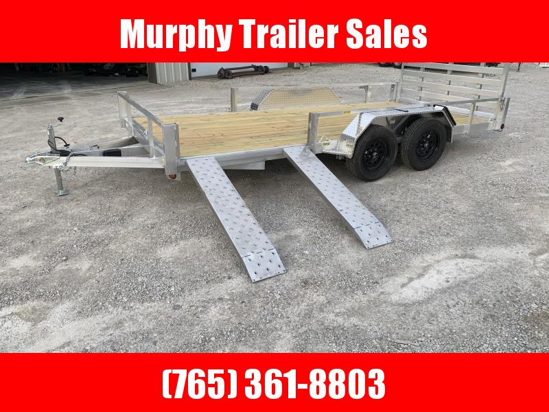 2023 Quality Steel and Aluminum 7x16 aluminum Utility Trailer 2023 Quality Steel and Aluminum 7x16 aluminum Utility Trailer