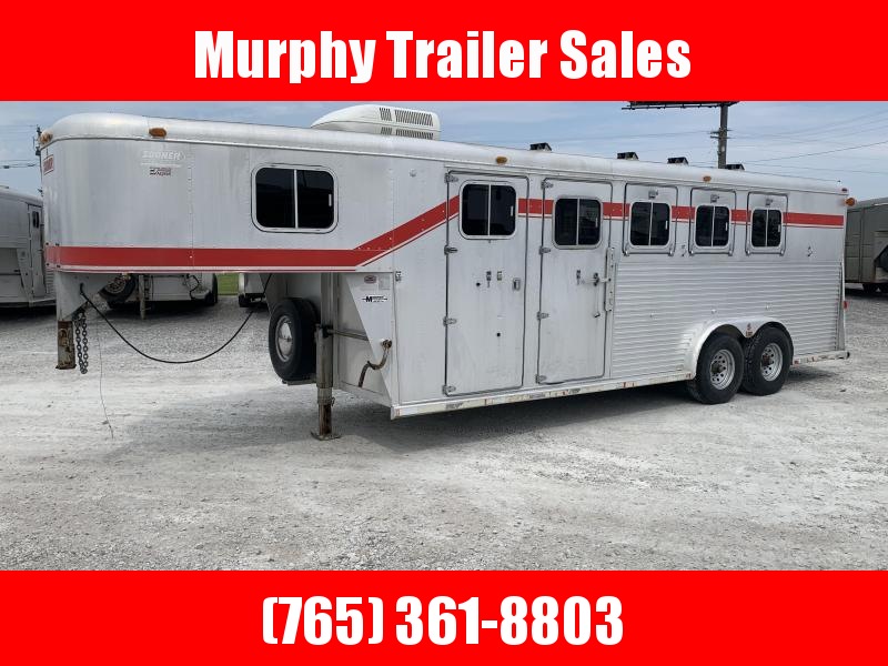 1995 Sooner 4 Horse Slant Load Horse Trailer 1995 Sooner 4 Horse Slant Load Horse Trailer