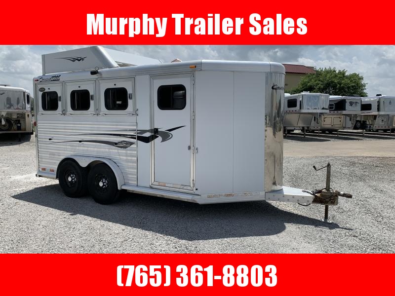 2007 Cimarron Trailers 3 Horse Bumper Pull Horse Trailer Murphy's