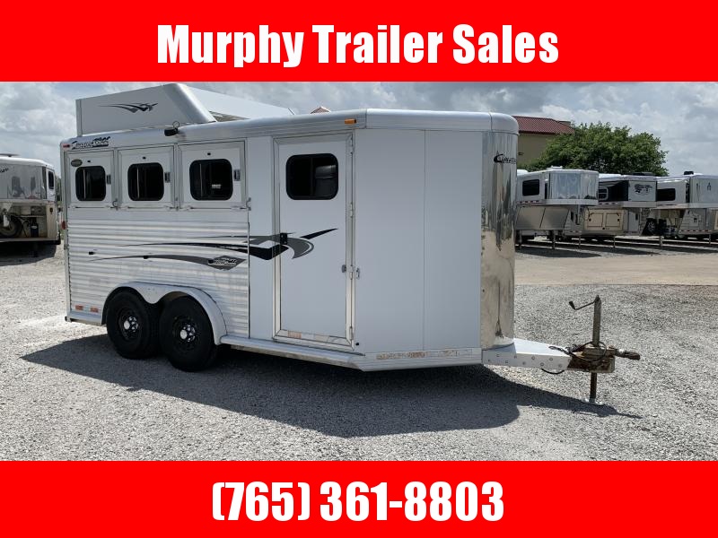 2007 Cimarron Trailers 3 Horse Bumper Pull Horse Trailer 2007 Cimarron Trailers 3 Horse Bumper Pull Horse Trailer