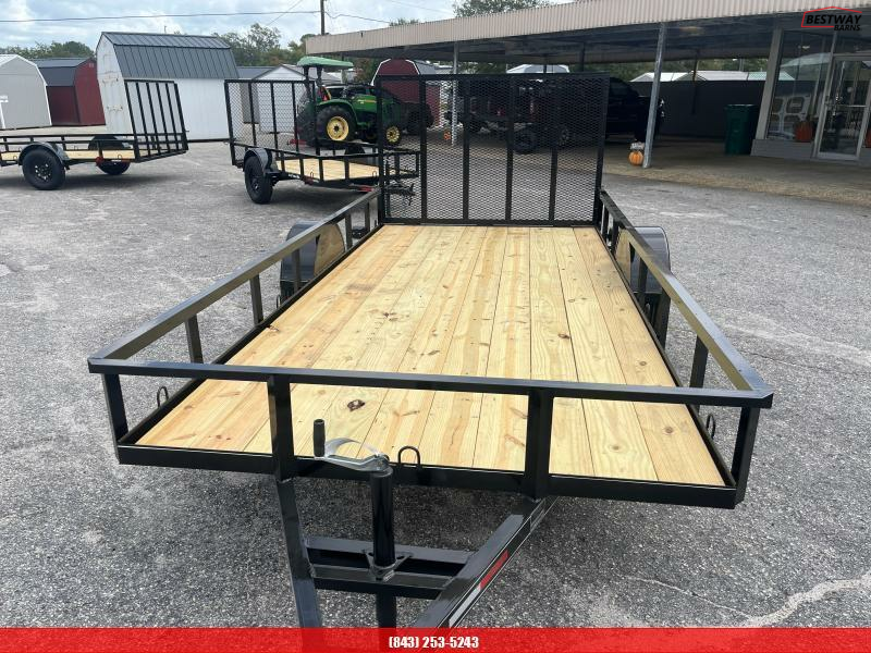 2024 Clay's Trailers 76 X 14 Landscape Utility Trailer Trailers Steel Buildings and Portable