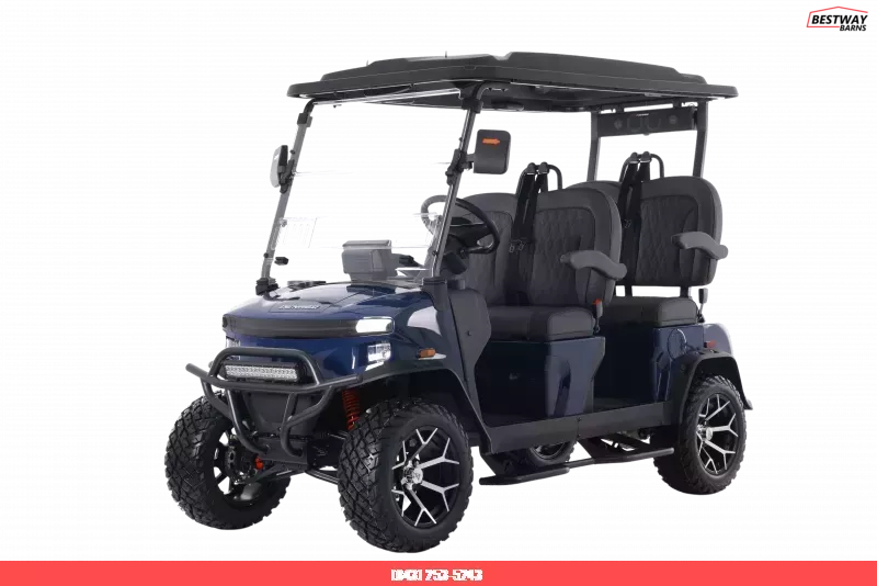 2025 Denago EV ROVER XL BLUE Golf Cart 1754096943