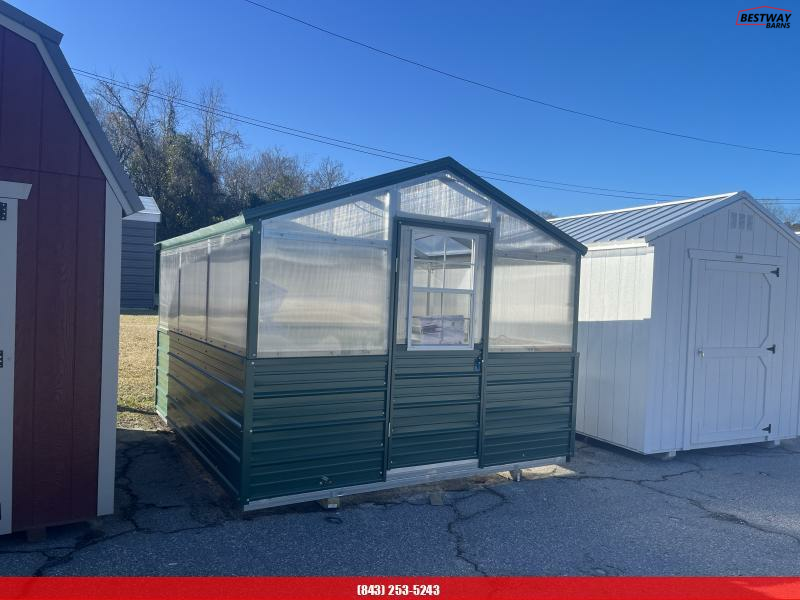 2024 HERITAGE BUILDING 10 X 12 GREENHOUSE UTILITY SHED 1736304404