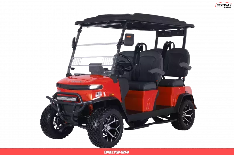 2025 Denago EV ROVER XL SCARLET RED Golf Cart 1754097055