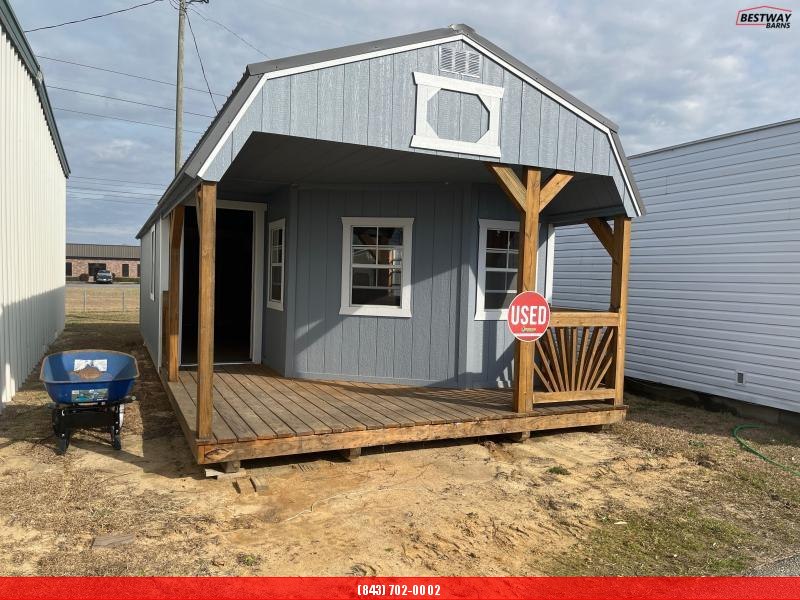 2021 Old Hickory 14x32 Deluxe Playhouse REPO Barn Cabin 2021 Old Hickory 14x32 Deluxe Playhouse REPO Barn Cabin